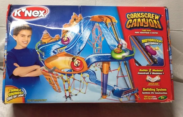 knex corkscrew canyon