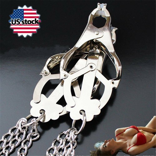 Luxury Japanese Clover Nipple Clamps Breast Play Stimulation Sex Toy EBay