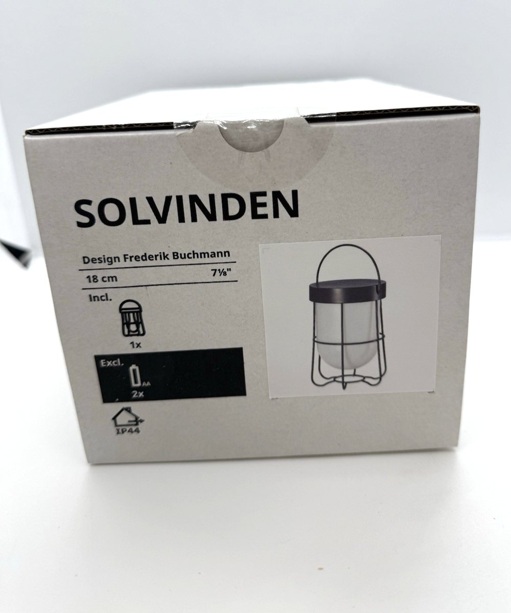 IKEA SOLVINDEN Table Lamp Grey 7 1/8