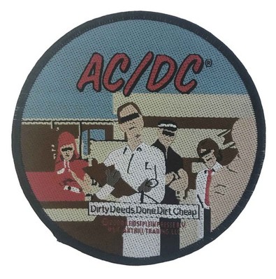 AC/DC Patch Dirty Deeds Done Dirt Cheap Patch One Size