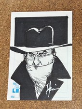 HOWARD CHAYKIN original art THE SHADOW Hero Initiative sketchcard
