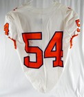 2017-22 Clemson Tigers #54 Game Issued Pos Used White Jersey Football NP R 42 97 — photo 2