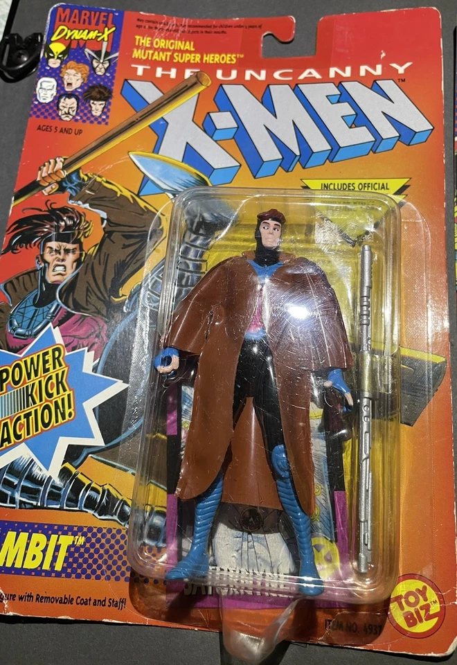 Lote de figuras Toy Biz The Uncanny X-Men 1992-94 - Gambito/Morfo/Banshee Foto 2 de 4