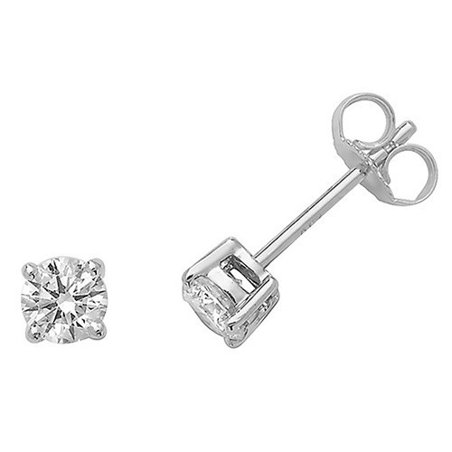 Orecchini A Goccia Crystalline Azuria Con Cristalli Zirconi, Placcati In Oro Bianco 18ct – Gioielli Eleganti Per Donna E Ragazza, Ipoallergenici, Regalo Perfetto Per San Valentino O Compleanno