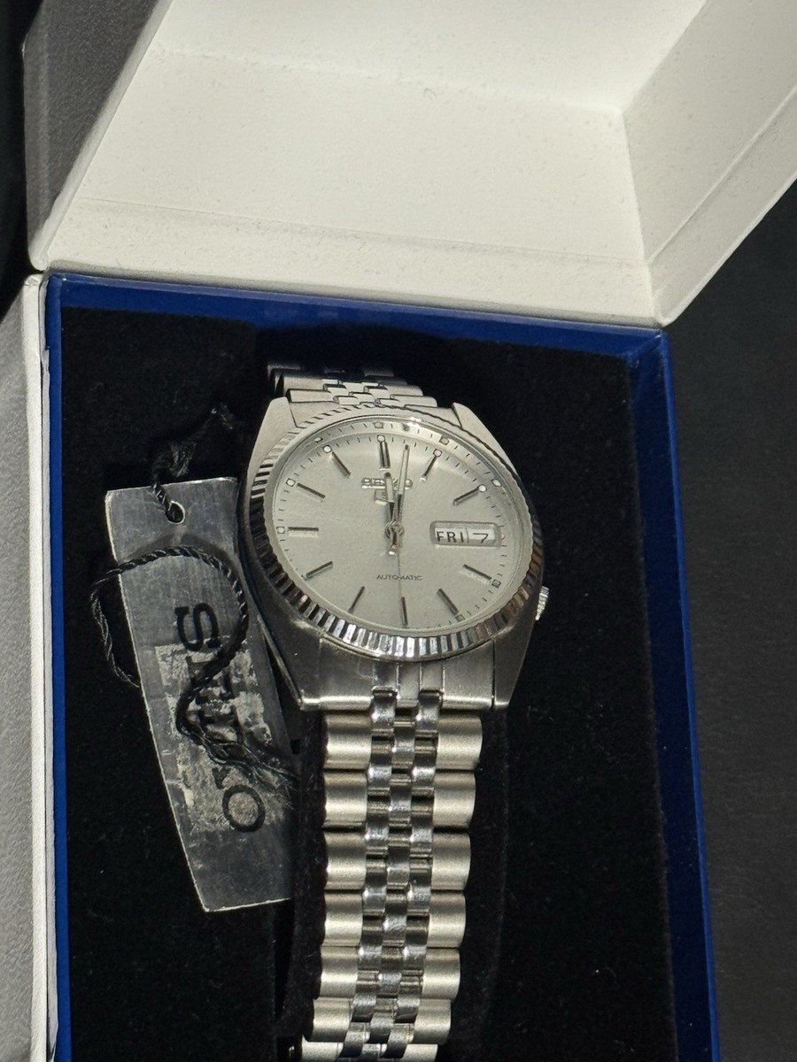 Seiko 5 Sports Silver Men's Watch - SNXJ89 for sale online | eBay