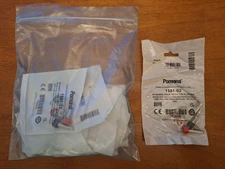 Pomona 1581-02 Standard Banana Turret pair Black & Red