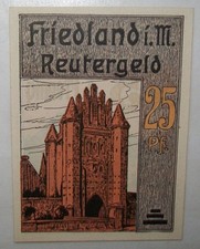 N°185V BANKNOTE DEUTSCHLAND REUTERGELD 1922