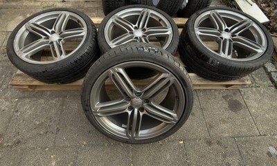 Original Genuine AUDI A6 S6 Segment Talladega Felgen 19'' Zoll Silber Alloy Rims