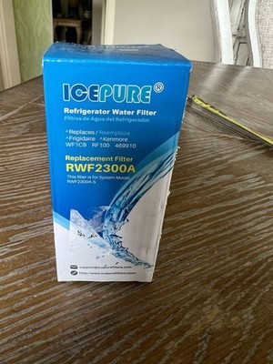 Icepure RWF2300A Refrigerator Replacement Filter WF1CB for Kenmore Frigidaire