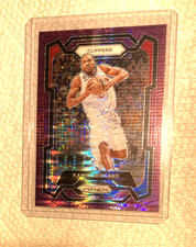 2023-24 Panini Select Kawhi Leonard #4. Purple Hyper Prizm #04/35. Clippers Star