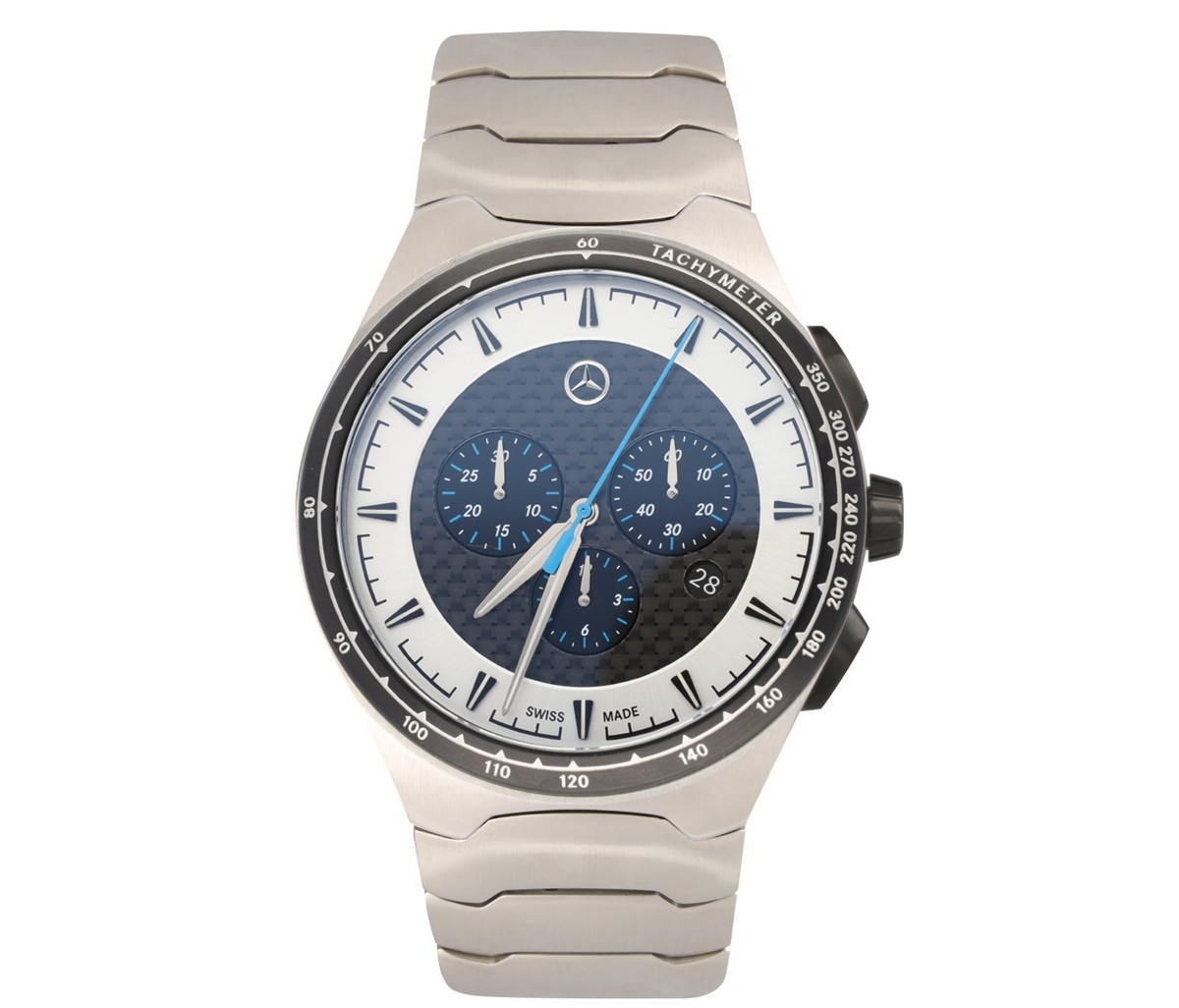 メルセ Mercedes-Benz Original Men's Wristwatch Chronograph 