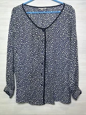 YVES SAINT LAURENT 70s Blouse Sz. M