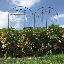 1/5/10PCS Decorative Garden Lawn Edging Fence Path Border Fencing Panel Barrier