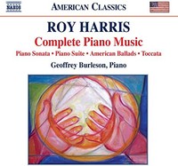 Geoffrey Burleson - Harris Complete Piano Music - Cd - F4Z