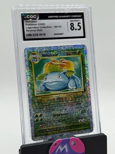 Venusaur Legendary Collection Reverse Holo 18/110 Cgc 8.5
