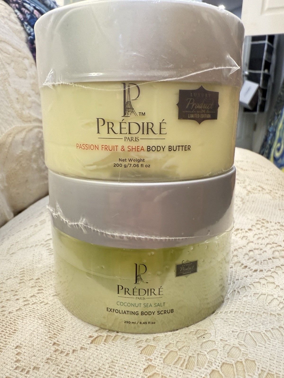 200g Shea Passion Fruit Extract & Sea Salt Body Scrub