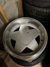 Rare 16x9 5x100 X2 Pair Borbet Type A With Optional Flat Center Caps Used