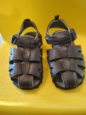 Toddler Boy's Size 10 Brown Fisherman Sandals Wonder Nation