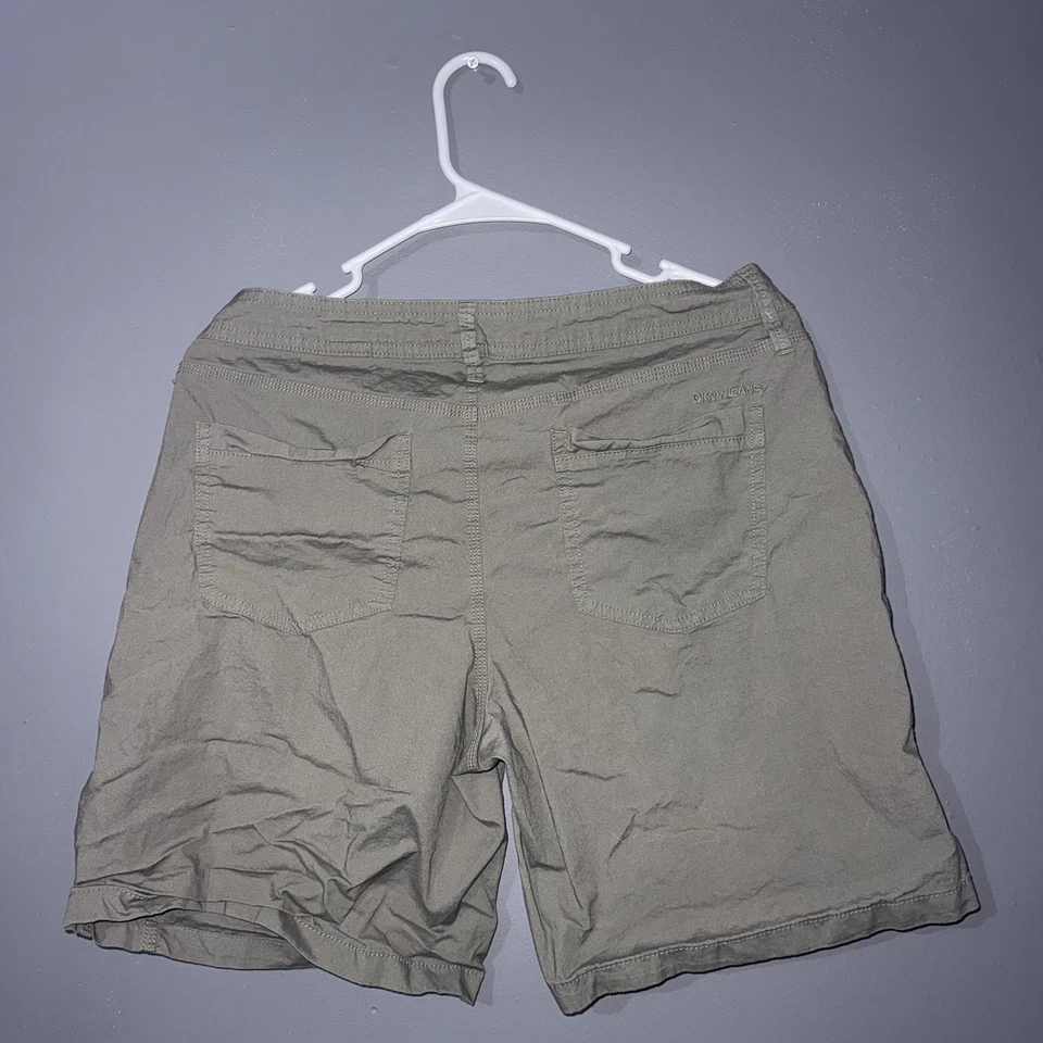 Женские шорты DKNY Jeans оливковый зеленый размер 10 - Изображение 3 из 4