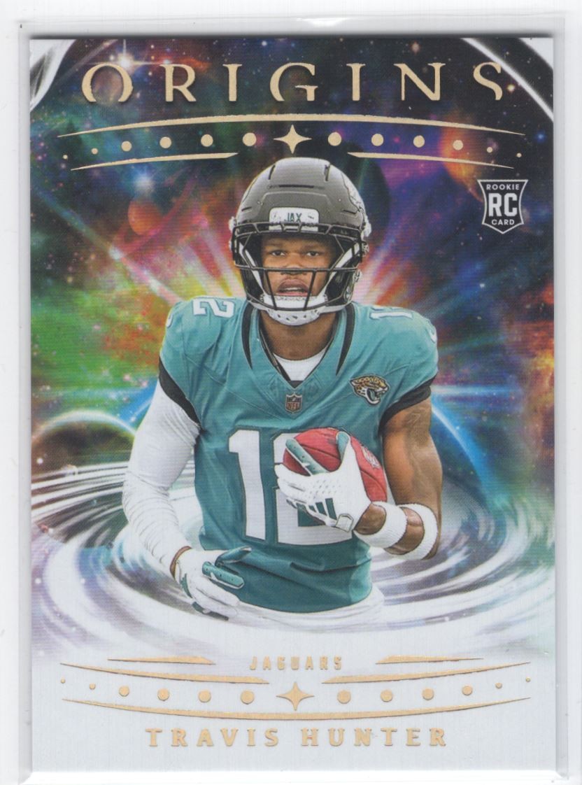 #142 2025 Origins BASE Travis Hunter RC Jacksonville Jaguars