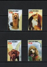 S9017   Papua New Guinea   2005   dogs   4v.   MNH