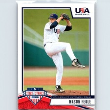 2019 Panini Stars & Stripes USA Baseball Mason Feole #4