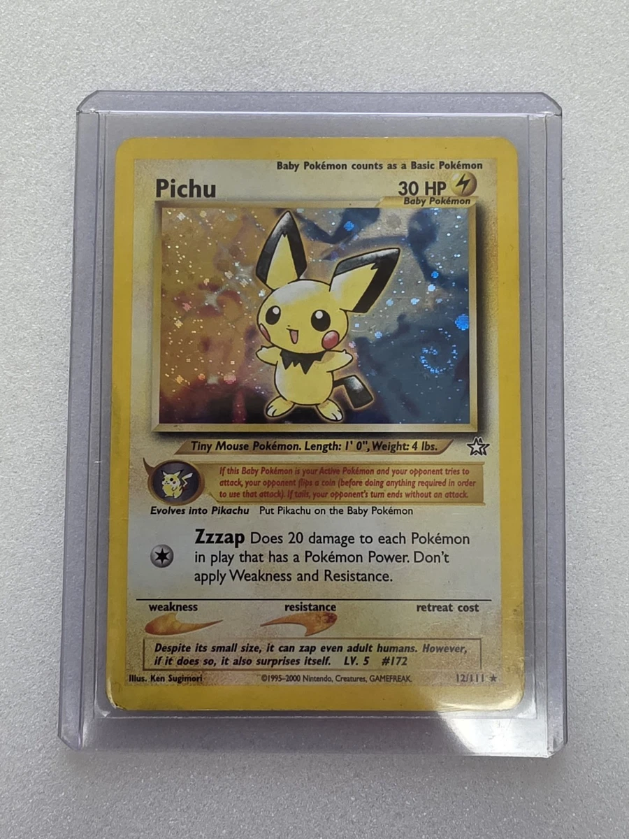Pichu Indiana Pokemon Individual Trading Cards for sale | eBay