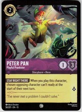 Peter Pan Playful Prankster 58/204 Attack of the Vine Disney Lorcana