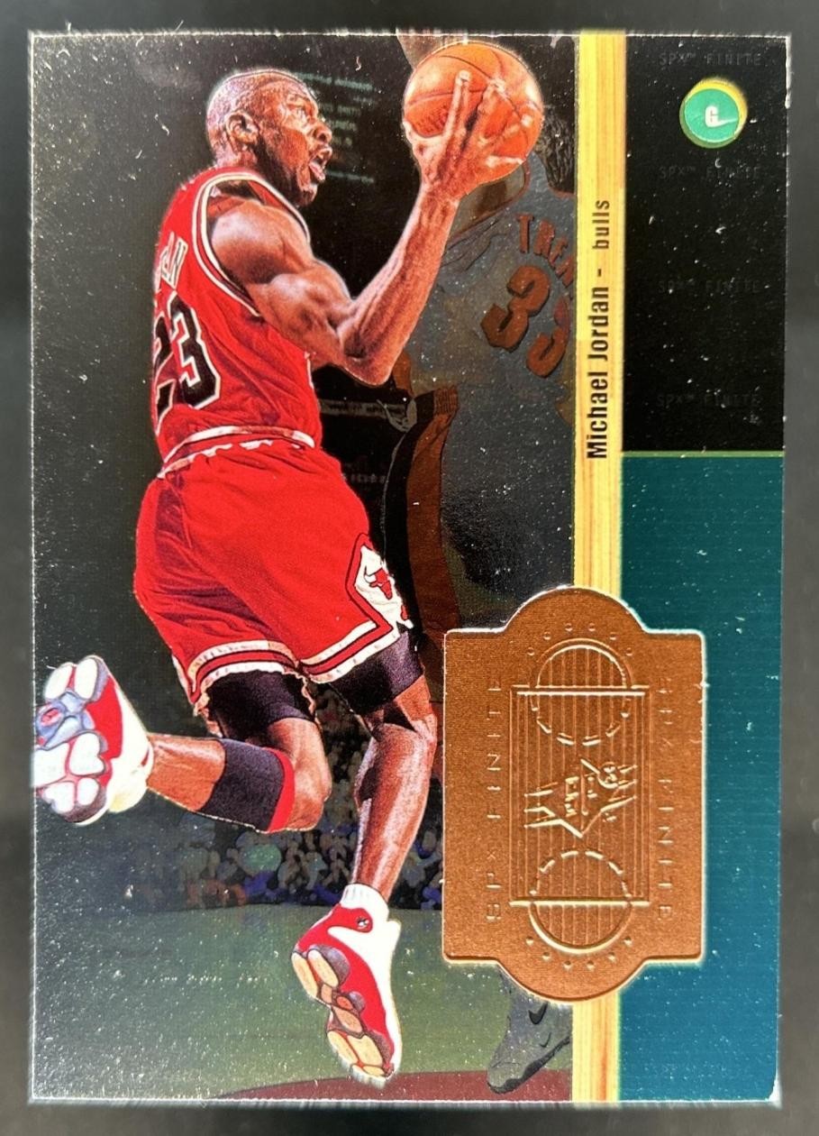 1998-99 SPx Finite Michael Jordan #/10000 #1 Bulls