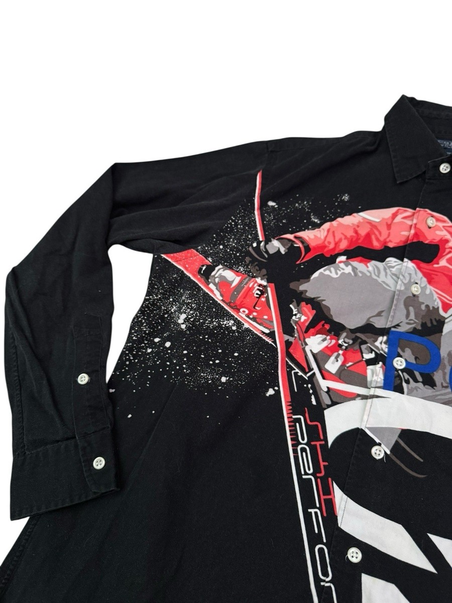 Vintage Polo Ralph Lauren Ski 2004 RL 2000 Shirt Skier Rare Men