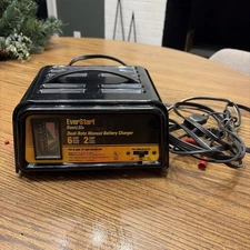 EverStart Basic Six Battery Charger 6/2 WM-82-6 Dual Rate Automotive 6V & 12V