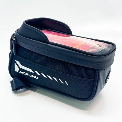 ACRUNU Fahrra Rahmentasche Wasserdicht mit Fahrrad Klingel 22-24mm,