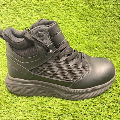 Genuine Grip Shielder Mens Size 8E Black Leather Composite Toe Safety Work Boots