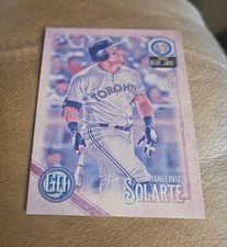 2018 Topps Gypsy Queen Missing Blackplate Yangervis Solarte #226 Blue Jays