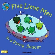 Five Little Men in a Flying Saucer (Classic Books with Holes)- .