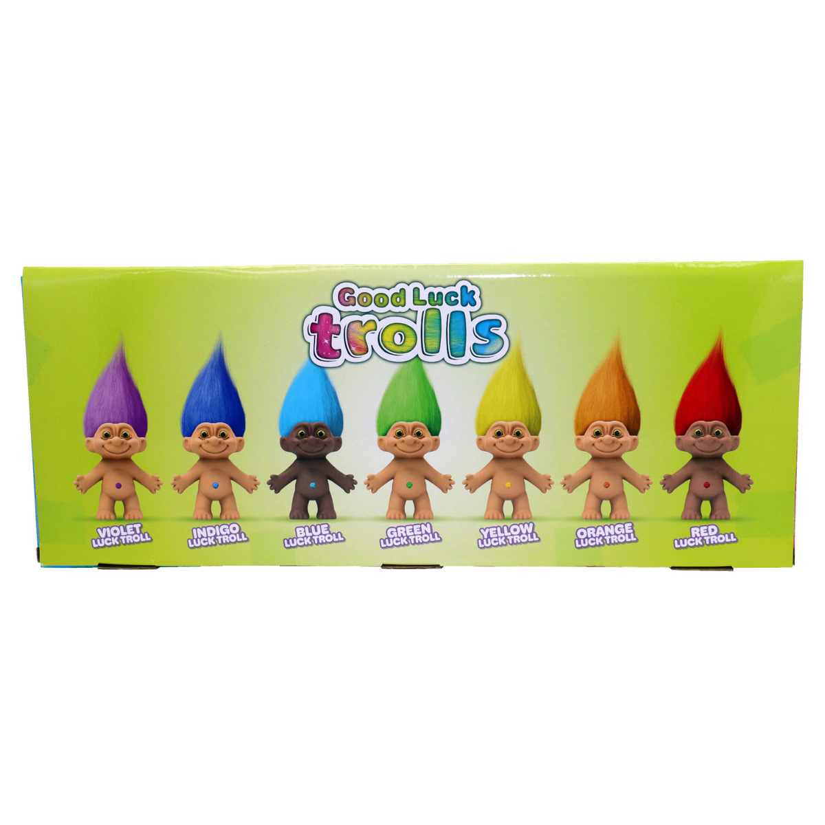 Good Luck Trolls 65th Anniversary - Rainbow 7 Pack | eBay