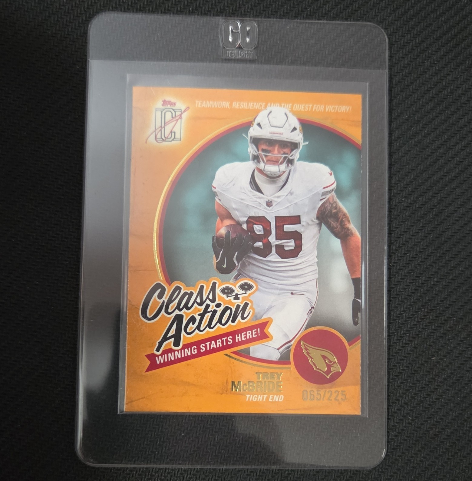 Topps 2025 Topps Trey McBride Arizona Cardinals Class Action CA-1 065/225