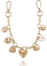 Bag Purse Charm Chain for Handbags - Gold Key Chain Accessories - Cute Keychain