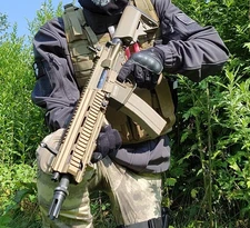 METAL Umarex Elite Force VFC H&K 416 A5 AEG TAN Airsoft Rifle & Xtras