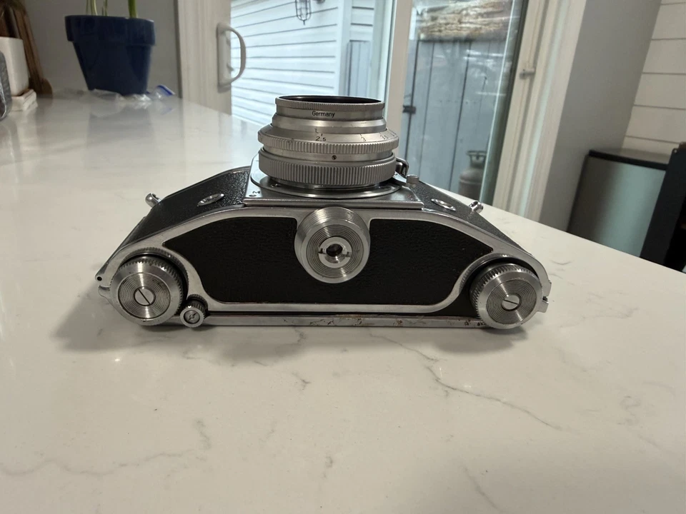 Cámara SLR Exakta Varex VX 50 mm f1,9 Ihagee Dresden Alemania 35 mm Foto 2 de 4
