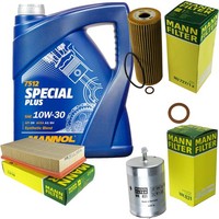 Inspektionspaket 5L Mannol Special Plus 10W-30 FüR Mercedes A124 E 320 C124 W124