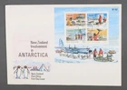 MayfairStamps New Zealand FDC 1984 Involvement IN Antarctica Souvenir Sheet Firs