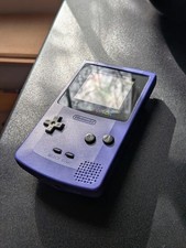 SO NICE! 100% Original Nintendo Game Boy Color Grape Pu