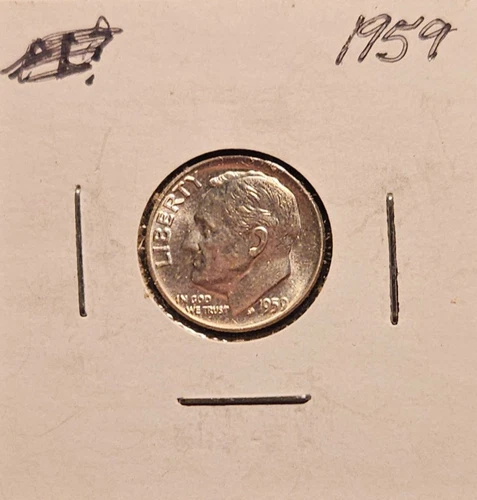 BU 1959 SILVER ROOSEVELT DIME