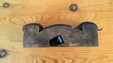 ANTIQUE SHOULDER/BULLNOSE PLANE MAHOGANY AND METAL POSS GEORGIAN