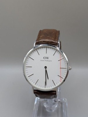 Daniel Wellington Classic Bristol 40mm  Herren Armbanduhr Silber ungetragen