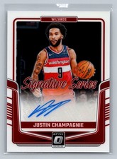 2024-25 Donruss Optic #SS-JUS Justin Champagnie Signature Series
