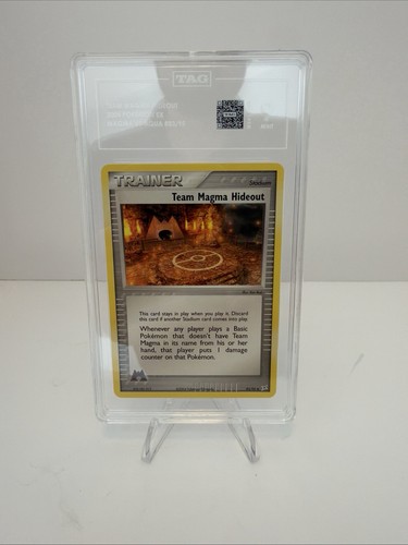 Team Magma Hideout graded TAG 9 for sale on eBay