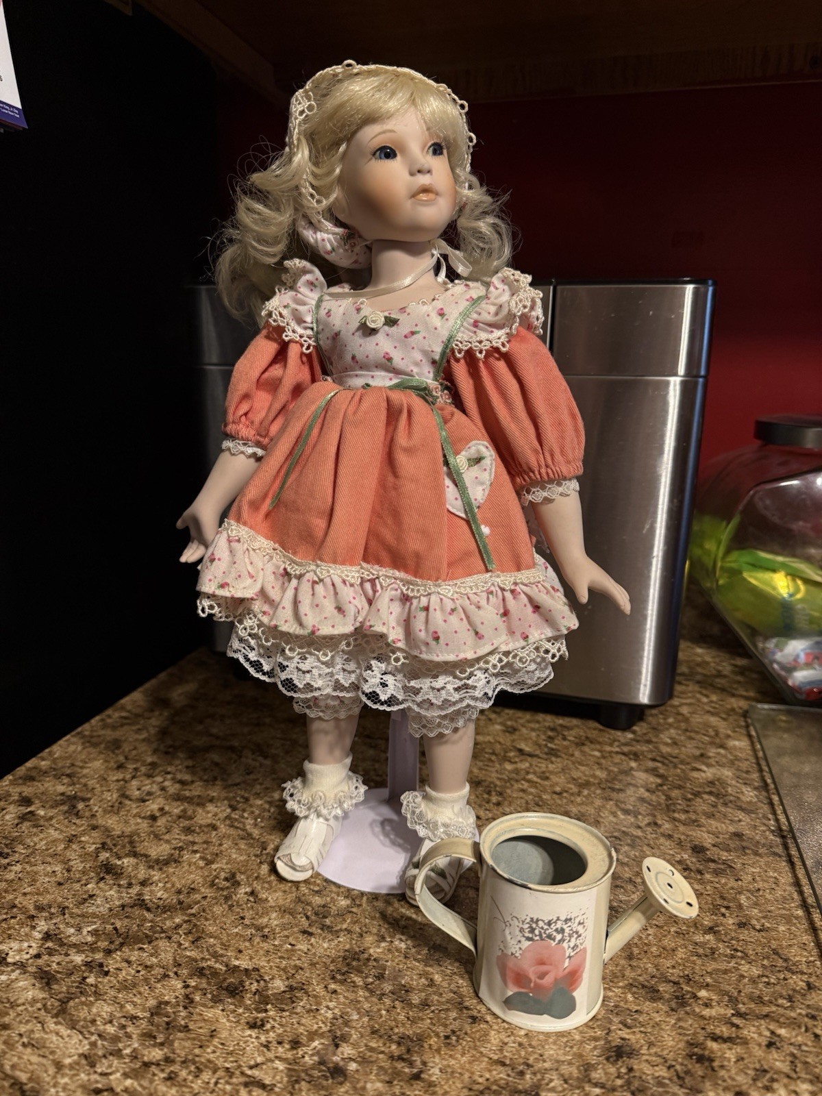 Patricia Rose Flower Girls Annabel Porcelain Doll Treasury Collection