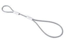 Câble de sécurité EFMETAL pour remorques non freinées 250 mm 250 kg